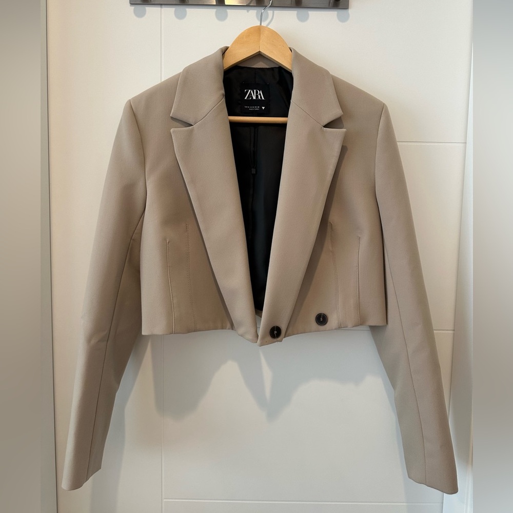 Zara Cropped Blazer